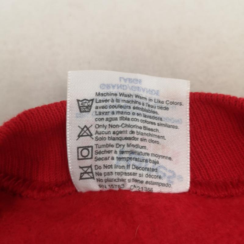 古着 USED トレーナー 長袖 Hanes USA製 NBA Philadelphia 76ers シクサーズ クルーネック スウェット トレーナー L 赤 / レッド / red メンズ USED 古着 中古 50170021