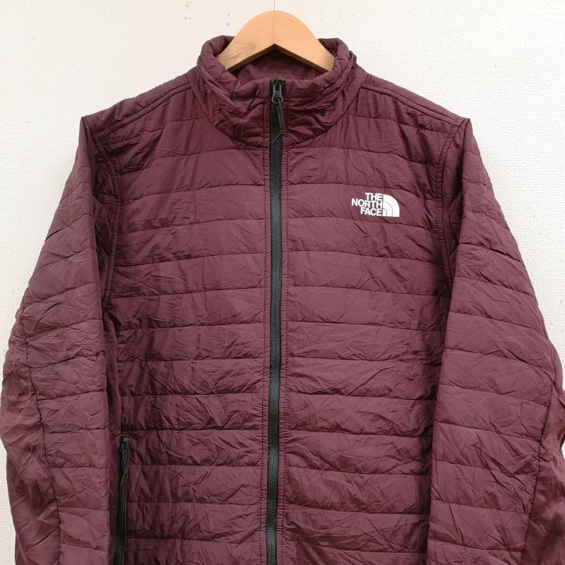 ザノースフェイス THE NORTH FACE ジャケット、上着 ジャンパー、ブルゾン キャニオンランズ ハイブリッド 中綿 ジャケット NF0A7UJK M えんじ / ワインレッド / dark red メンズ USED 古着 中古 50170023