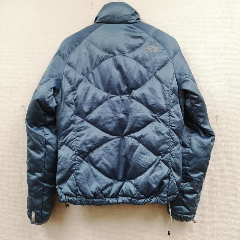 ザノースフェイス THE NORTH FACE ジャケット、上着 ダウンジャケット ダイヤモンド キルティング 550 フィルパワー グース ダウン ジャケット M 水色 / ライトブルー / レディース USED 古着 中古 50170024