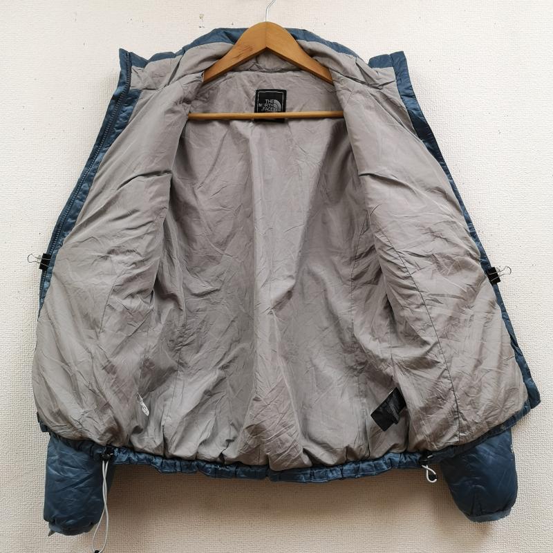 ザノースフェイス THE NORTH FACE ジャケット、上着 ダウンジャケット ダイヤモンド キルティング 550 フィルパワー グース ダウン ジャケット M 水色 / ライトブルー / レディース USED 古着 中古 50170024