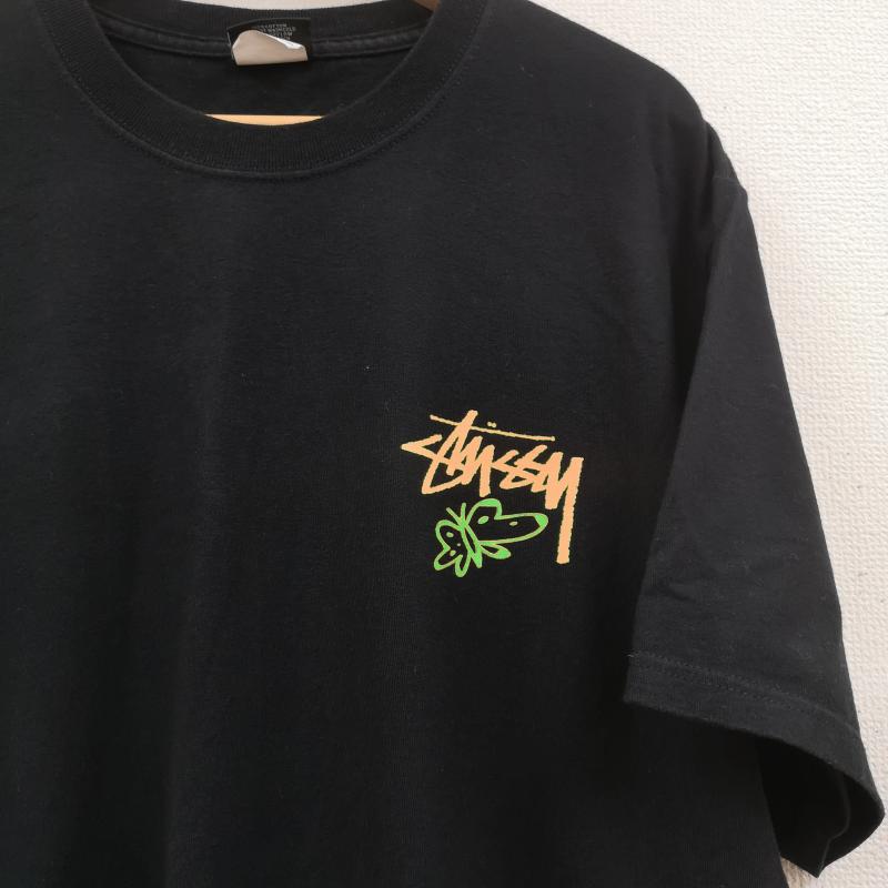 ステューシー STUSSY Tシャツ 半袖 20SS メキシコ製 Super Bloom S/S TEE 半袖 Tシャツ L 黒 / ブラック / black メンズ USED 古着 中古 50170027