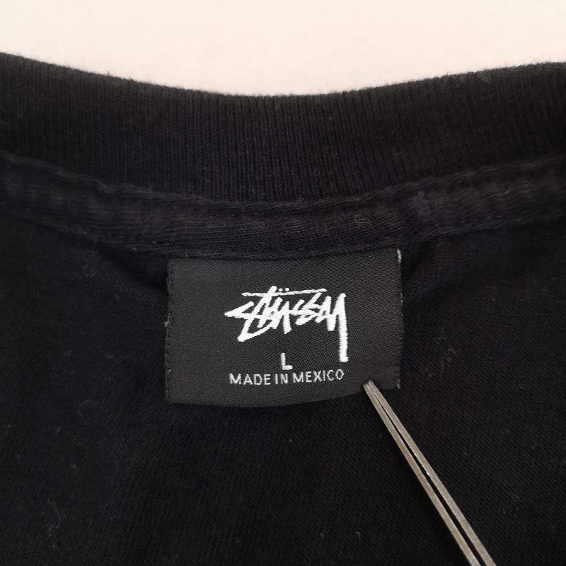 ステューシー STUSSY Tシャツ 半袖 20SS メキシコ製 Super Bloom S/S TEE 半袖 Tシャツ L 黒 / ブラック / black メンズ USED 古着 中古 50170027