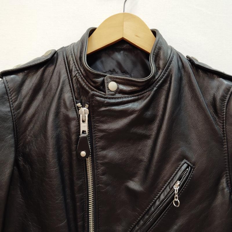 ショット schott ジャケット、上着 ライダース ワンスター スタンドカラー ライダース ジャケット 34 黒 / ブラック / black メンズ USED 古着 中古 50170032