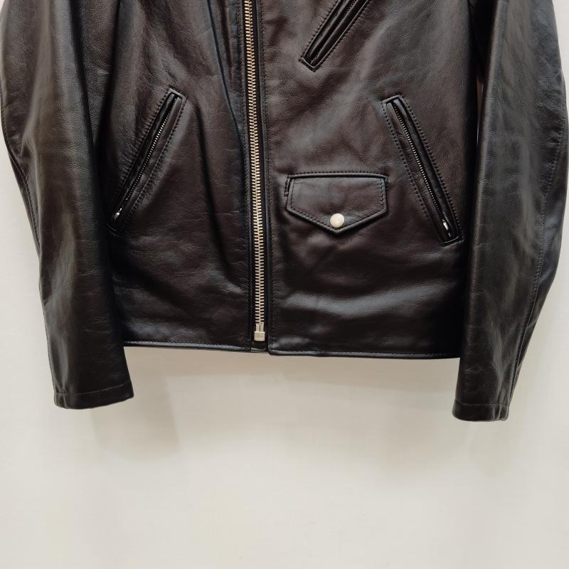 ショット schott ジャケット、上着 ライダース ワンスター スタンドカラー ライダース ジャケット 34 黒 / ブラック / black メンズ USED 古着 中古 50170032