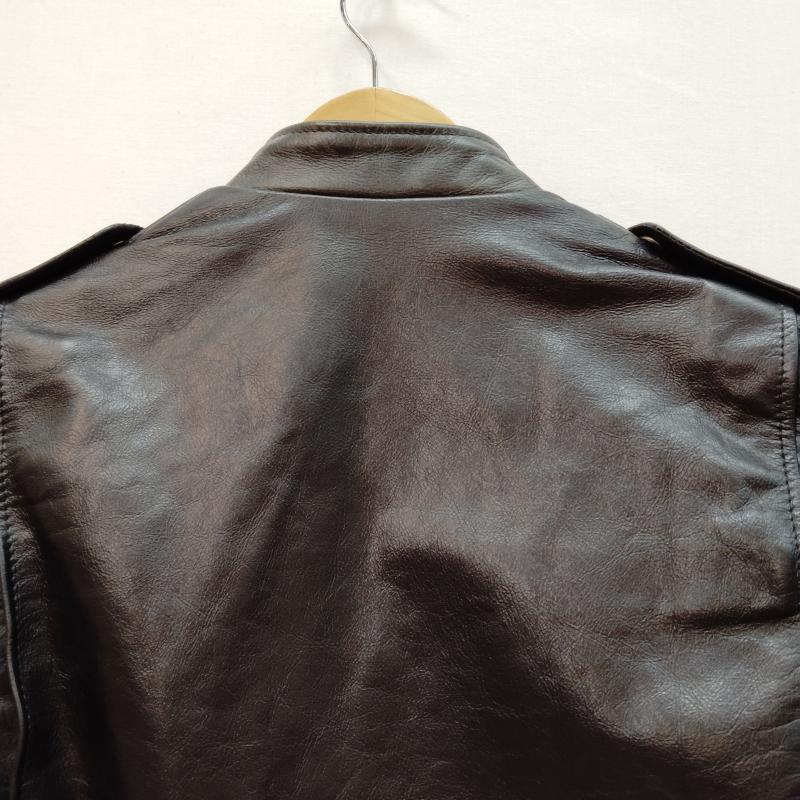 ショット schott ジャケット、上着 ライダース ワンスター スタンドカラー ライダース ジャケット 34 黒 / ブラック / black メンズ USED 古着 中古 50170032