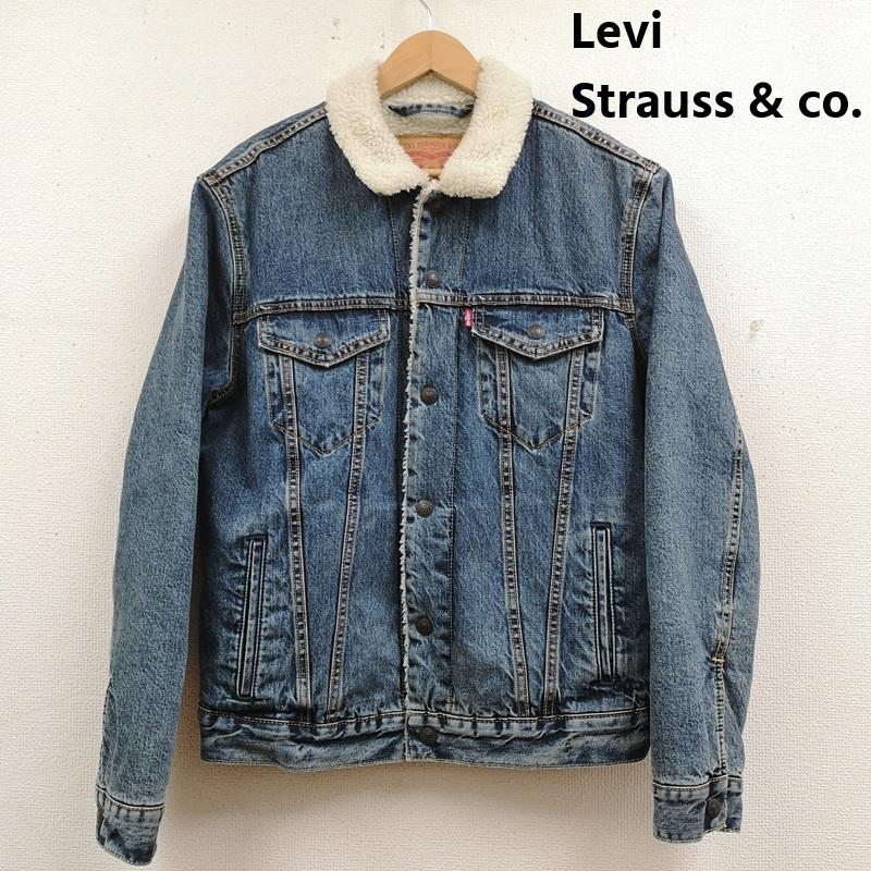 リーバイストラウスアンドコー Levi Strauss & co. ジャケット、上着 ジャンパー、ブルゾン TYPE III 3rd タイプ シェルパ ボア デニム トラッカー ジャケット M インディゴ / インディゴ / Indigo メンズ USED 古着 中古 50170033