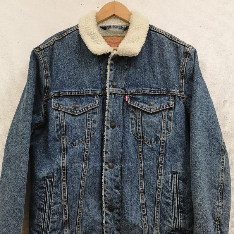 リーバイストラウスアンドコー Levi Strauss & co. ジャケット、上着 ジャンパー、ブルゾン TYPE III 3rd タイプ シェルパ ボア デニム トラッカー ジャケット M インディゴ / インディゴ / Indigo メンズ USED 古着 中古 50170033