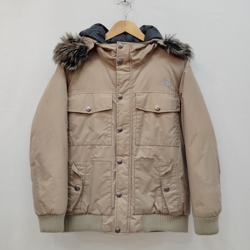 ザノースフェイス THE NORTH FACE ジャケット、上着 ダウンジャケット ゴッサム ジャケット GOTHAM JACKET フェイク ファー付き ダウン ジャケット L ベージュ / ベージュ / beige ボーイズ USED 古着 中古 50170037