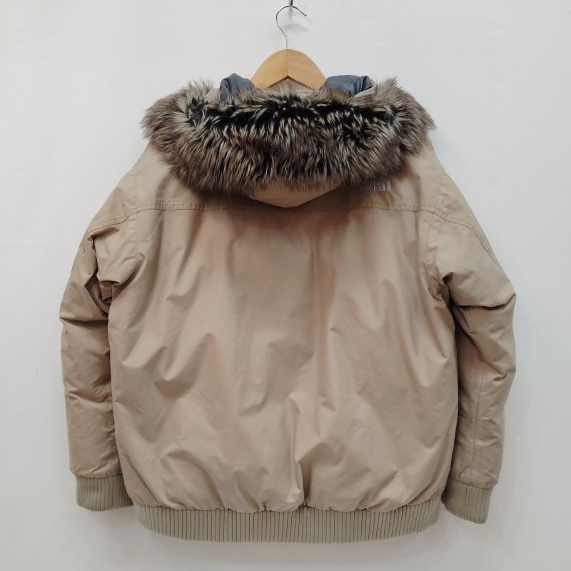 ザノースフェイス THE NORTH FACE ジャケット、上着 ダウンジャケット ゴッサム ジャケット GOTHAM JACKET フェイク ファー付き ダウン ジャケット L ベージュ / ベージュ / beige ボーイズ USED 古着 中古 50170037