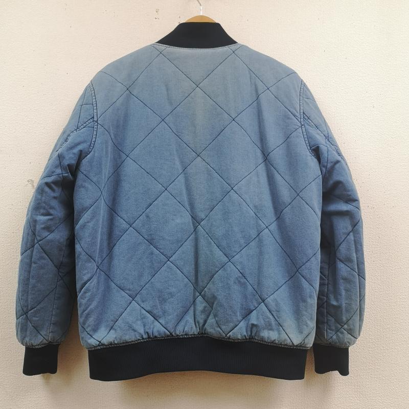 リーバイストラウスアンドコー Levi Strauss & co. ジャケット、上着 ジャンパー、ブルゾン リバーシブル 2WAY キルティング ボア フリース ボンバー ジャケット S インディゴ / インディゴ / Indigo X 白 / ホワイト / white メンズ USED 古着 中古 50170041