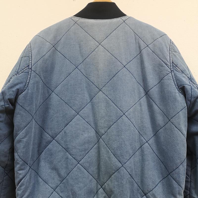 リーバイストラウスアンドコー Levi Strauss & co. ジャケット、上着 ジャンパー、ブルゾン リバーシブル 2WAY キルティング ボア フリース ボンバー ジャケット S インディゴ / インディゴ / Indigo X 白 / ホワイト / white メンズ USED 古着 中古 50170041