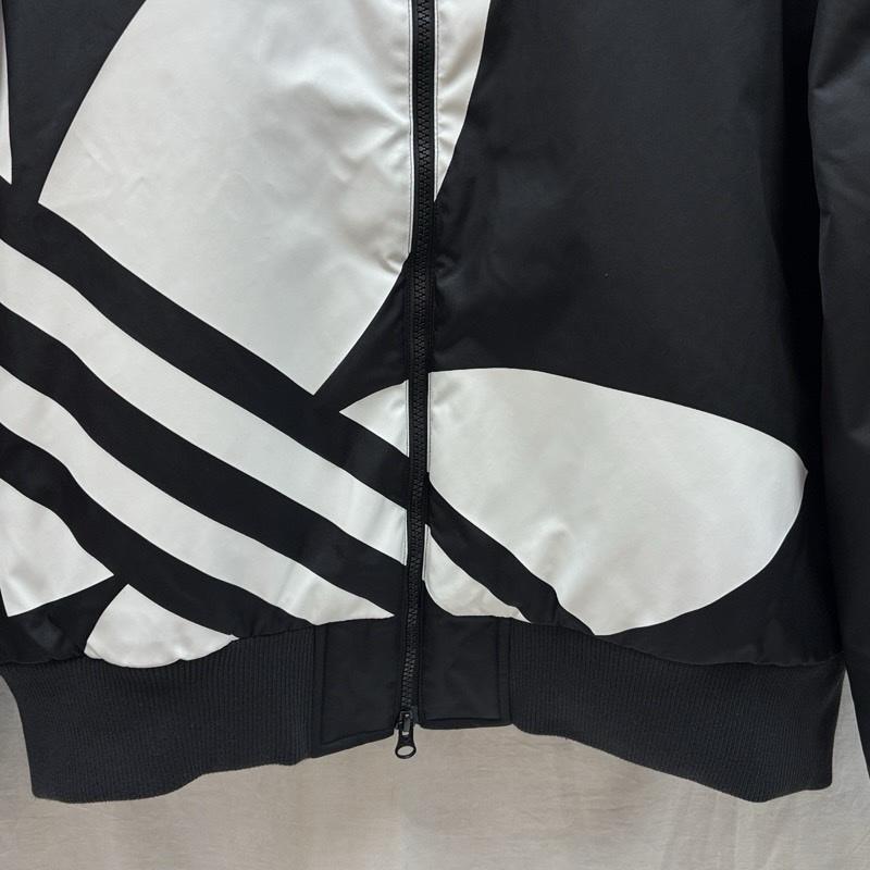 アディダス adidas ジャケット、上着 ジャンパー、ブルゾン JL8380 パデッド ナイロン ボンバー ジャケット オーバーサイズ L 黒 / ブラック / black メンズ USED 古着 中古 50170044