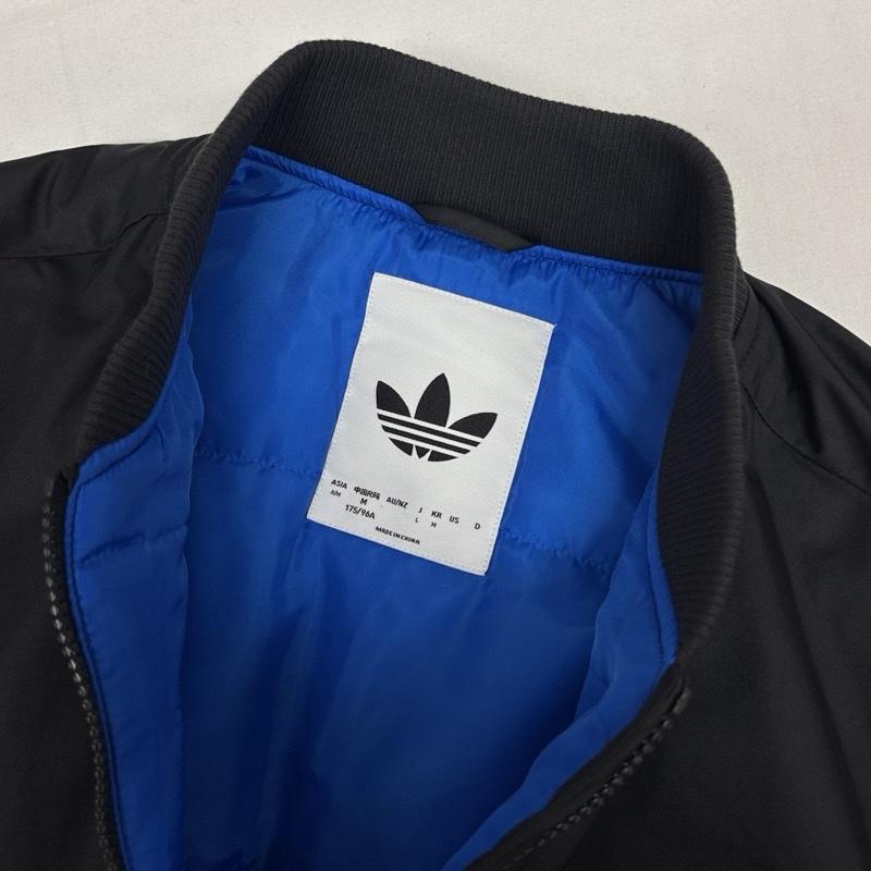 アディダス adidas ジャケット、上着 ジャンパー、ブルゾン JL8380 パデッド ナイロン ボンバー ジャケット オーバーサイズ L 黒 / ブラック / black メンズ USED 古着 中古 50170044