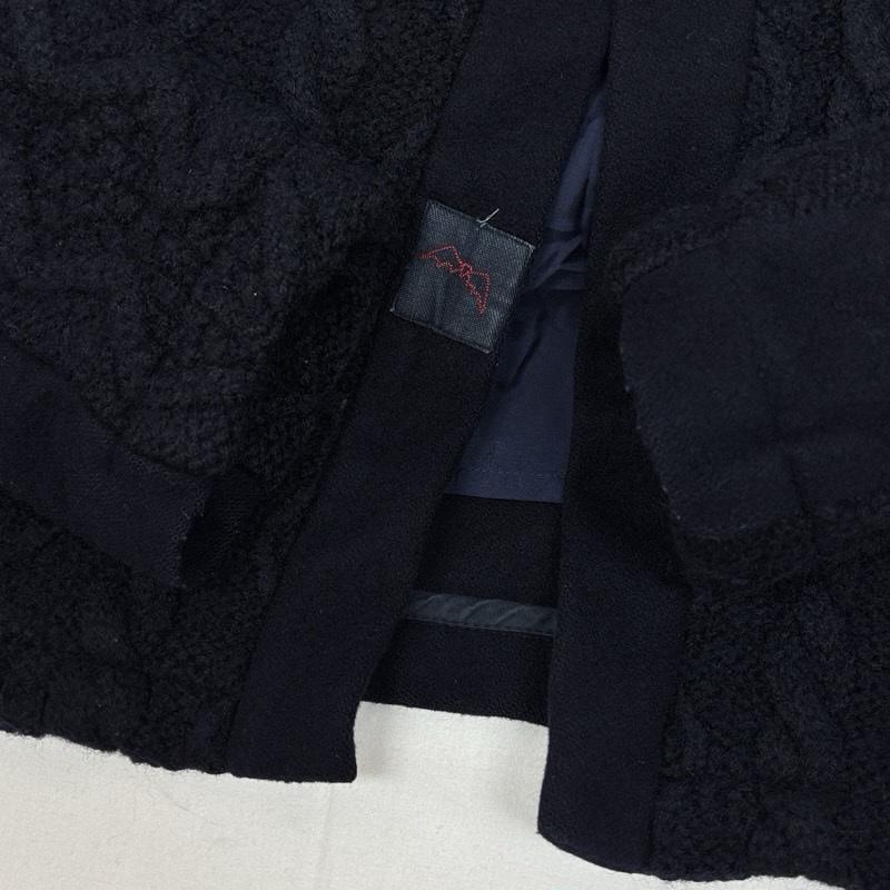 ブルーブルー BLUE BLUE コート コート一般 ケーブル ニット コート - 紺 / ネイビー / navy メンズ USED 古着 中古 50170046