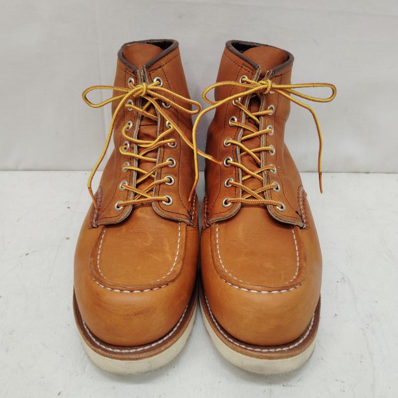 レッドウィング RED WING ブーツ エンジニアブーツ 6インチ クラシックモック Style No. 875 クレープ ソール 27.0cm 茶 / ブラウン / brown メンズ USED 古着 中古 50170053