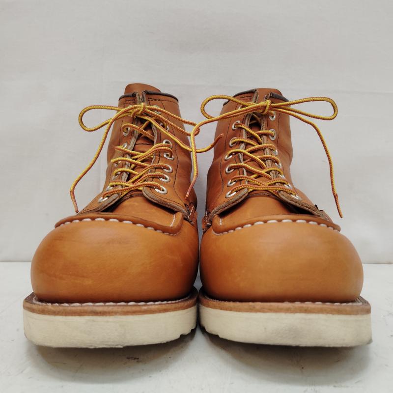 レッドウィング RED WING ブーツ エンジニアブーツ 6インチ クラシックモック Style No. 875 クレープ ソール 27.0cm 茶 / ブラウン / brown メンズ USED 古着 中古 50170053