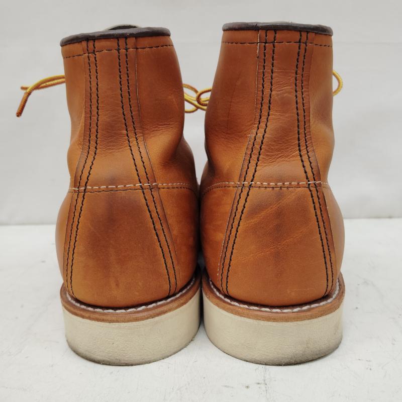 レッドウィング RED WING ブーツ エンジニアブーツ 6インチ クラシックモック Style No. 875 クレープ ソール 27.0cm 茶 / ブラウン / brown メンズ USED 古着 中古 50170053
