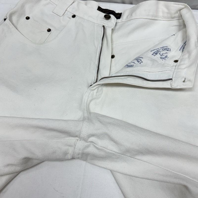 カールカナイ KARL KANI パンツ ショートパンツ 90年代 ビンテージ ショート バギー パンツ カラーデニム 90s VINTAGE 32インチ 白 / ホワイト / white メンズ USED 古着 中古 50170055