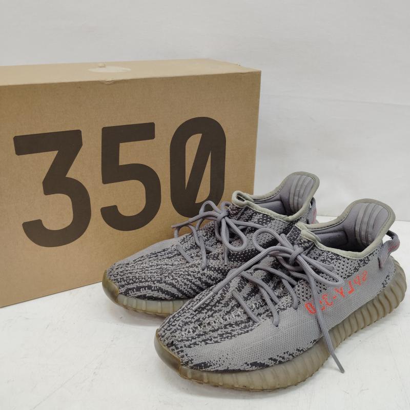 アディダス adidas スニーカー スニーカー YEEZY BOOST 350 V2 BELUGA 2.0 ベルーガ 2.0 型 AH2203 27.0cm 灰 / グレー / gray メンズ USED 古着 中古 50170056