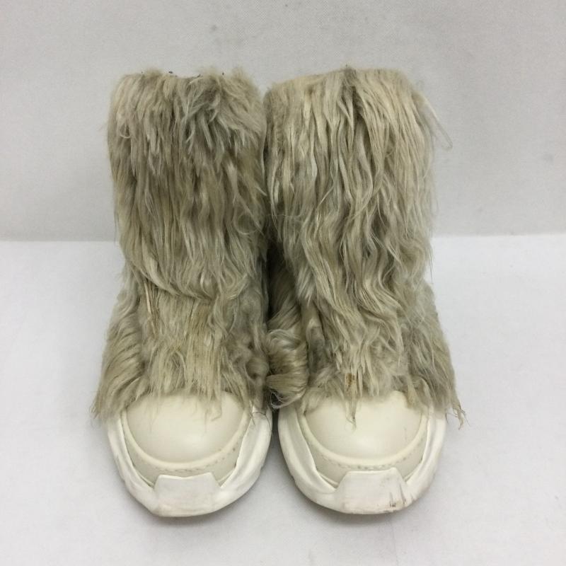 ダークシャドウ DRKSHDW スニーカー スニーカー DRKSHDW DS02B4840 ABSTRACT SNEAK サイドジップ - 白 / ホワイト / white レディース USED 古着 中古 50170057