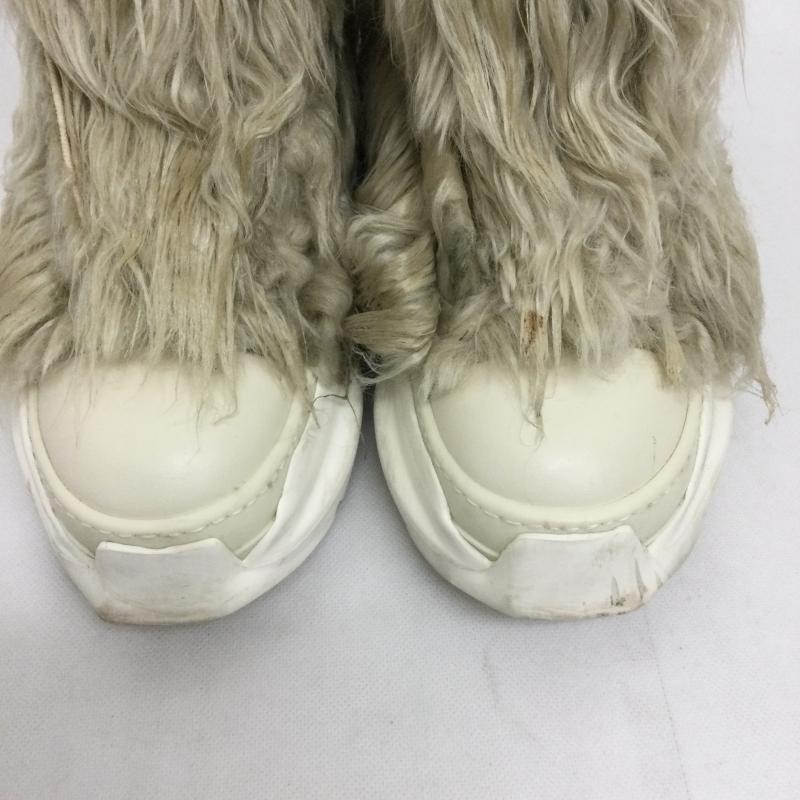 ダークシャドウ DRKSHDW スニーカー スニーカー DRKSHDW DS02B4840 ABSTRACT SNEAK サイドジップ - 白 / ホワイト / white レディース USED 古着 中古 50170057