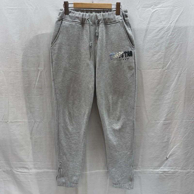 トラップスター TRAPSTAR パーカー 長袖 セットアップ スウェット プルオーバー フーディ パーカー パンツ S 灰 / グレー / gray メンズ USED 古着 中古 50170058