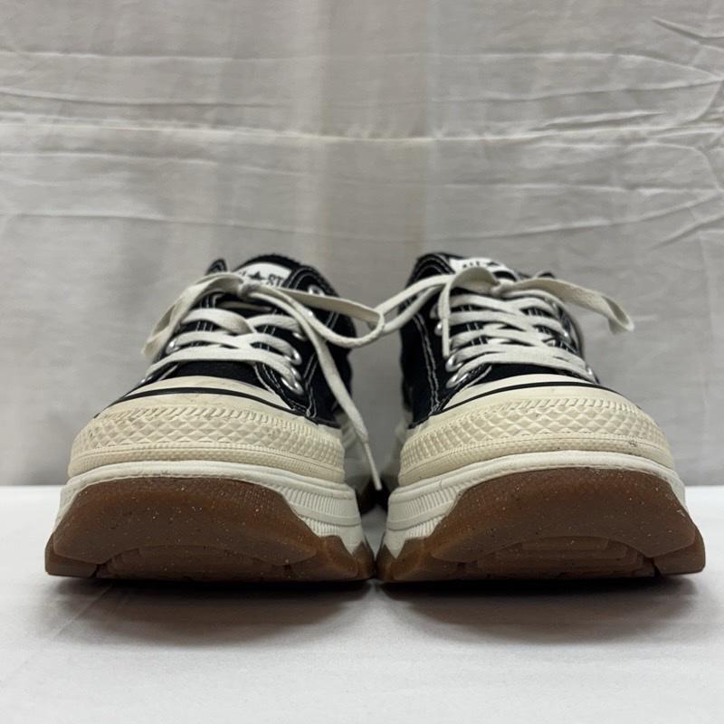 コンバース CONVERSE スニーカー スニーカー 1SD664 TREKWAVE OX トレックウェ－ブ 厚底 ローカット スニーカー 26.5cm 黒 / ブラック / black メンズ USED 古着 中古 50170060