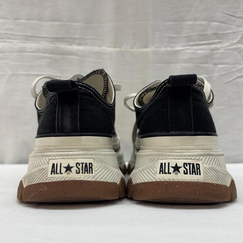コンバース CONVERSE スニーカー スニーカー 1SD664 TREKWAVE OX トレックウェ－ブ 厚底 ローカット スニーカー 26.5cm 黒 / ブラック / black メンズ USED 古着 中古 50170060