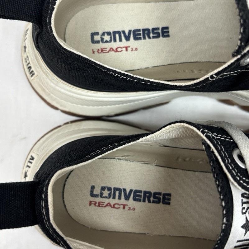コンバース CONVERSE スニーカー スニーカー 1SD664 TREKWAVE OX トレックウェ－ブ 厚底 ローカット スニーカー 26.5cm 黒 / ブラック / black メンズ USED 古着 中古 50170060