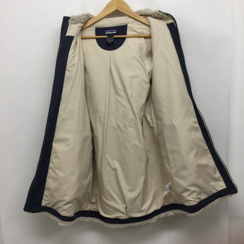 パタゴニア patagonia ジャケット、上着 ジャンパー、ブルゾン パタゴニア Patagonia ダスティ メサ パーカ ボア フリース ジャケット Dusty mesa parka 25115 S 無地 アイボリー / アイボリー / レディース USED 古着 中古 50170061
