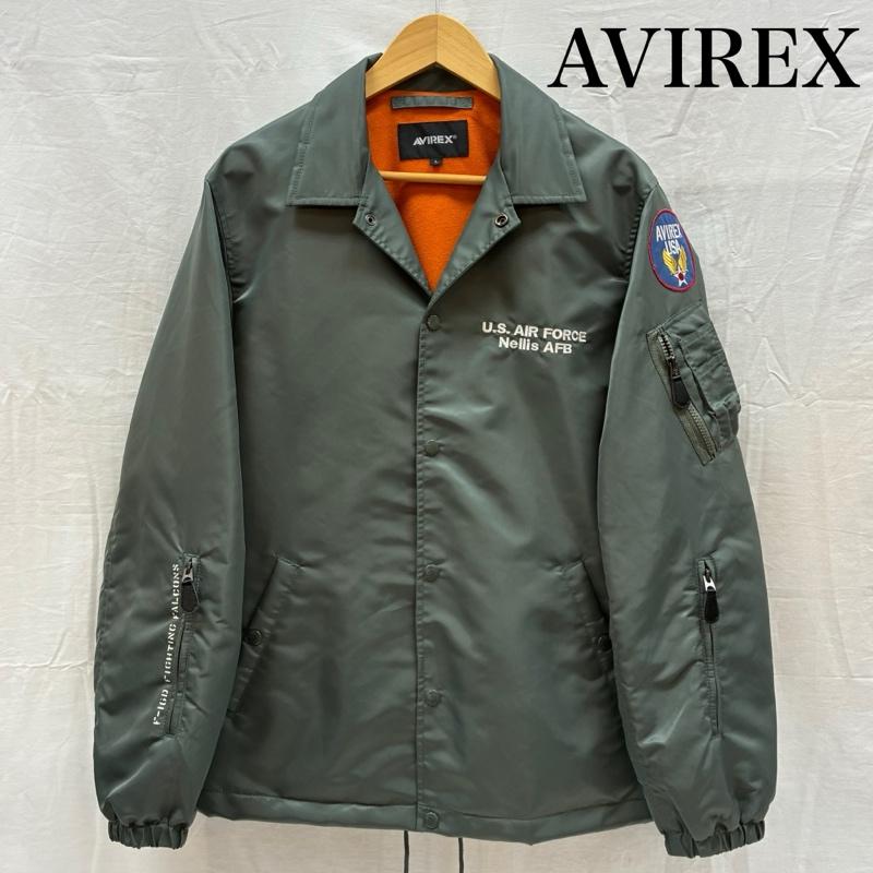 アヴィレックス AVIREX ジャケット、上着 ジャンパー、ブルゾン 23AW ヘビー ナイロン フライト コーチ ジャケット 783-3152012 L メンズ USED 古着 中古 50170063