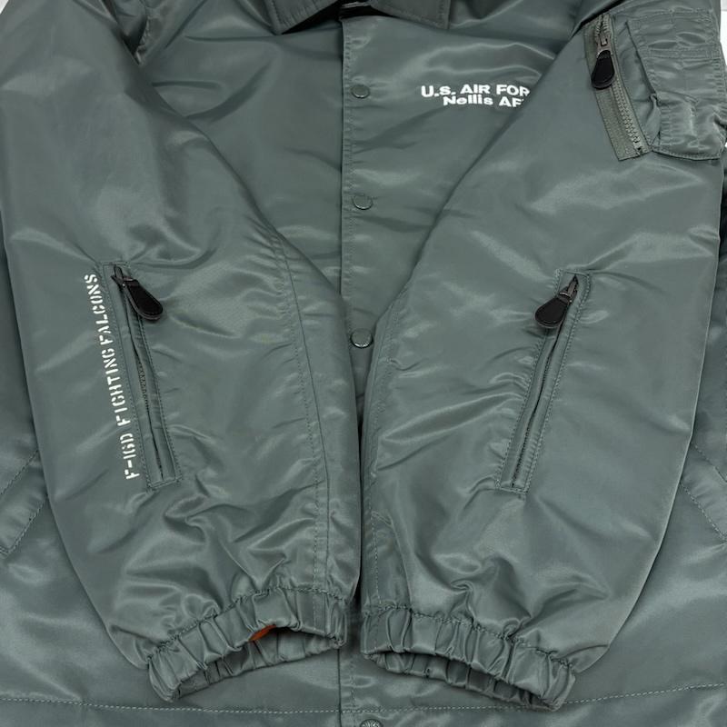 アヴィレックス AVIREX ジャケット、上着 ジャンパー、ブルゾン 23AW ヘビー ナイロン フライト コーチ ジャケット 783-3152012 L メンズ USED 古着 中古 50170063