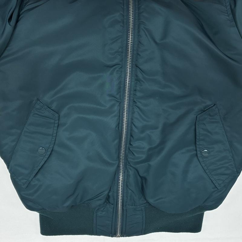 アルファ インダストリー Alpha Industries ジャケット、上着 フライトジャケット ナイロン フライト ボンバー ジャケット ミリタリー 0615-00-573-8336 M メンズ USED 古着 中古 50170065