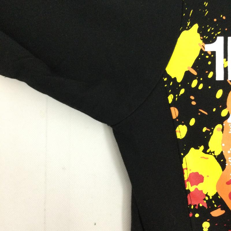 ウノピュウノウグァーレトレリラックス 1piu1uguale3 RELAX Tシャツ 長袖 1piu1uguale3 ロンT S プリント 黒 / ブラック / black メンズ USED 古着 中古 50170066