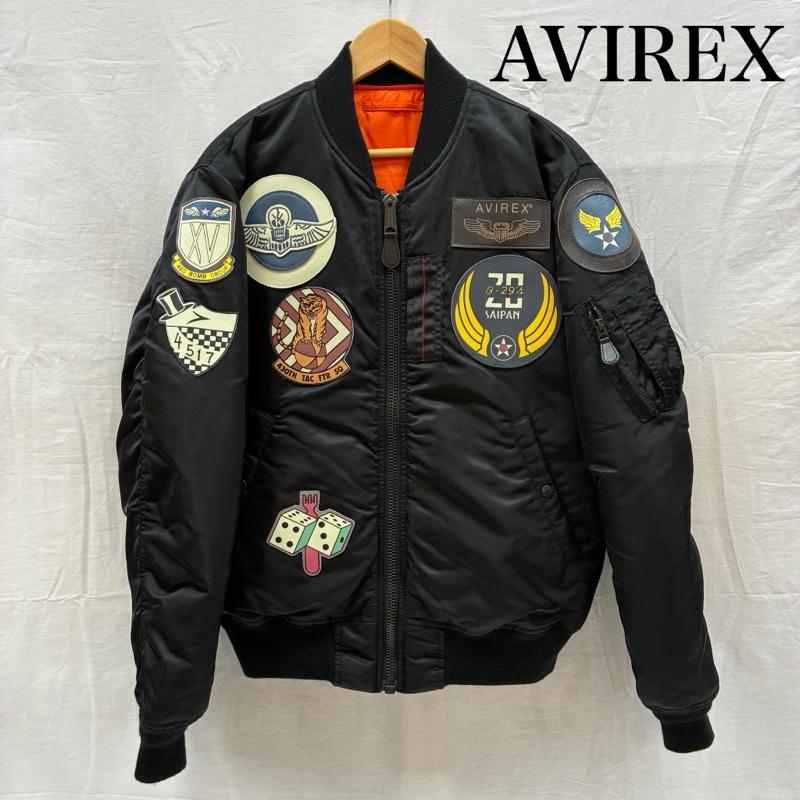 アヴィレックス AVIREX ジャケット、上着 フライトジャケット MA-1 コマーシャル トップガン フライト ボンバー ジャケット 6102172 L メンズ USED 古着 中古 50170068