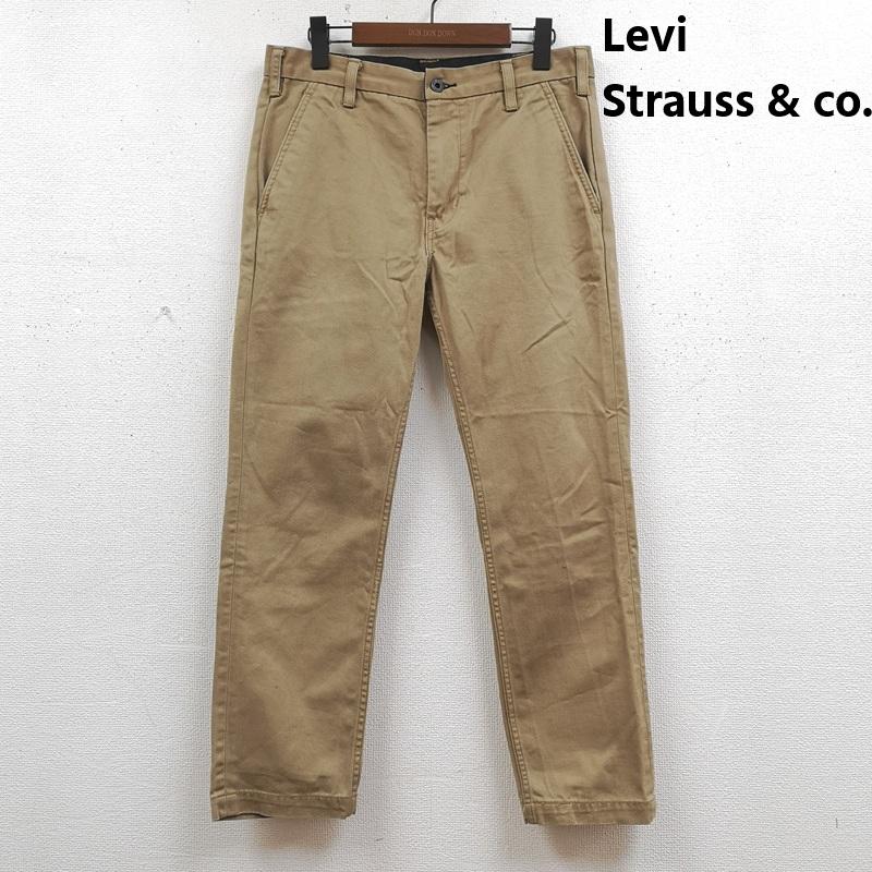 リーバイストラウスアンドコー Levi Strauss & co. パンツ チノパン XX CHINO スタンダード ストレート チノ パンツ 31インチ ベージュ / ベージュ / beige メンズ USED 古着 中古 50170076