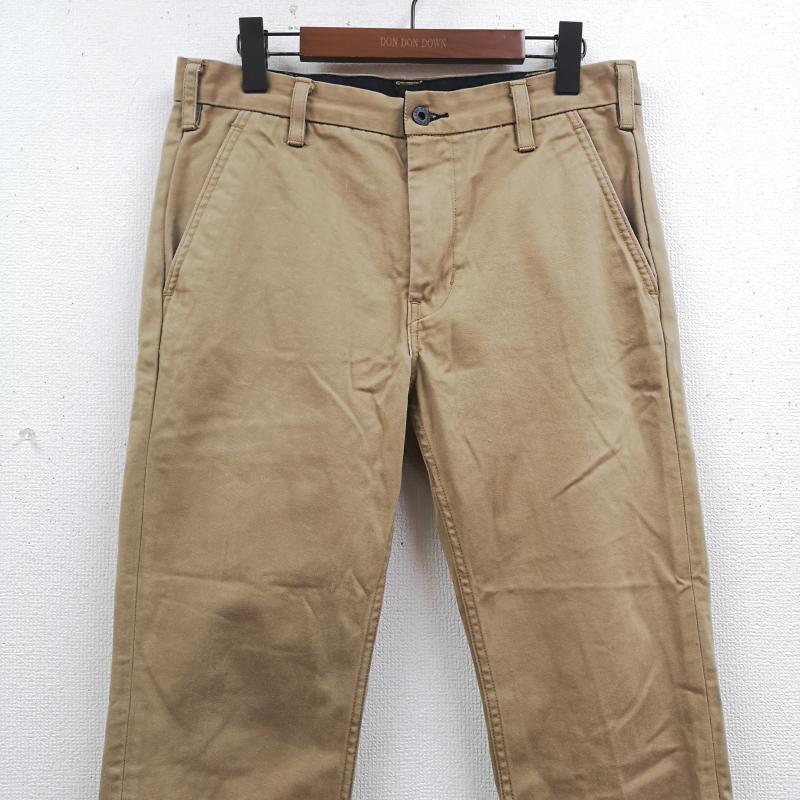 リーバイストラウスアンドコー Levi Strauss & co. パンツ チノパン XX CHINO スタンダード ストレート チノ パンツ 31インチ ベージュ / ベージュ / beige メンズ USED 古着 中古 50170076