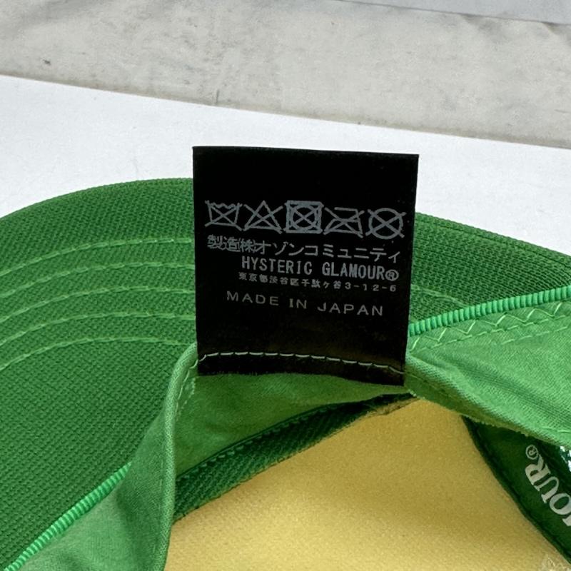 ヒステリックグラマー HYSTERIC GLAMOUR 帽子 キャップ Star Evil Mesh Cap メッシュ トラッカー キャップ 02243QH02 - 緑 / グリーン / green メンズ USED 古着 中古 50170077