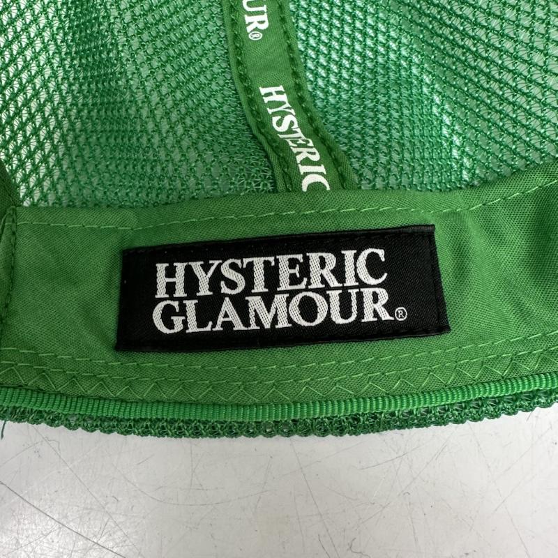 ヒステリックグラマー HYSTERIC GLAMOUR 帽子 キャップ Star Evil Mesh Cap メッシュ トラッカー キャップ 02243QH02 - 緑 / グリーン / green メンズ USED 古着 中古 50170077