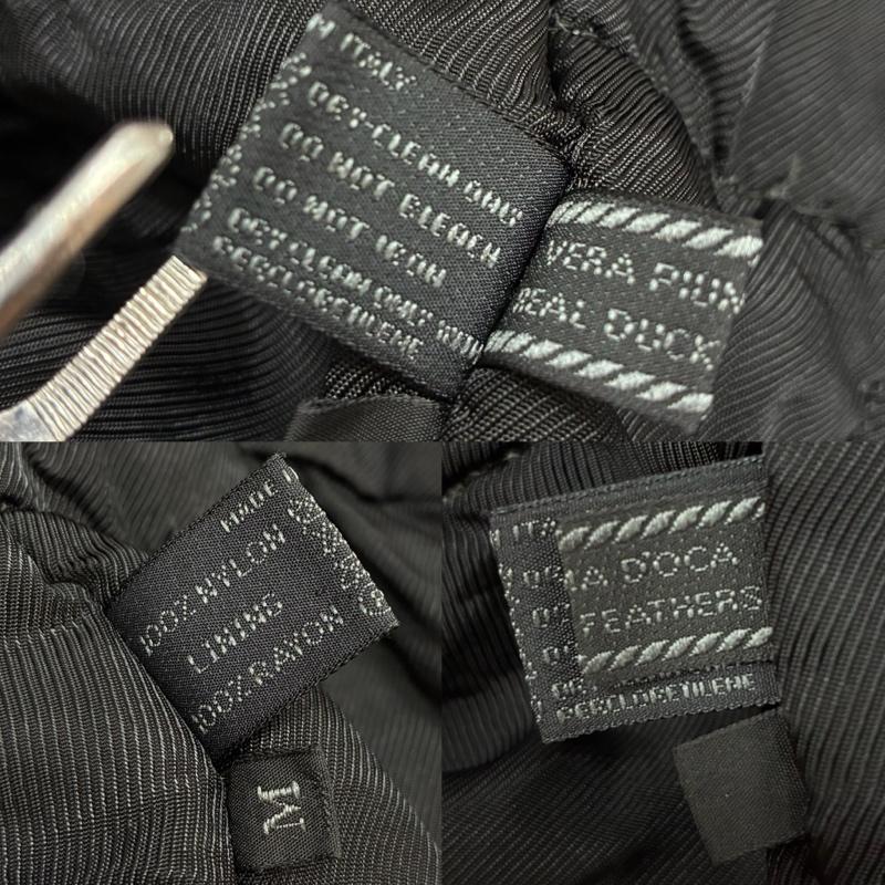 プラダ PRADA ジャケット、上着 ダウンジャケット 90s 00s OLD ARCHIVE ポコノ ナイロン ダウン ジャケット イタリア製 オールド アーカイブ M メンズ USED 古着 中古 50170081
