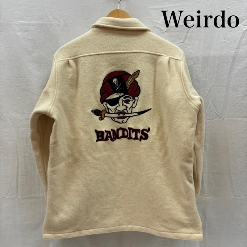 ウィアード WEIRDO ジャケット、上着 ジャンパー、ブルゾン WOOL BANDITS JACKET ウール バンディット ジャケット WRD-15-AW-04 L メンズ USED 古着 中古 50170084