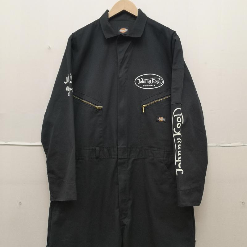 ディッキーズ Dickies サロペット・オーバーオール サロペット、オーバーオール JOHNNY KOOL 長袖 ツナギ デラックス カバーオール 48799 L 黒 / ブラック / black メンズ USED 古着 中古 50170085