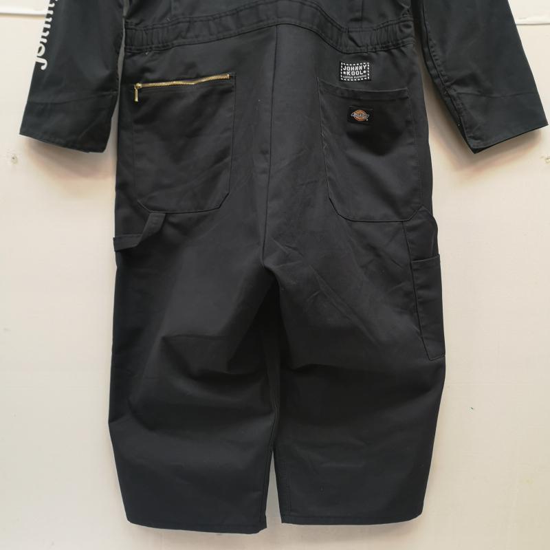 ディッキーズ Dickies サロペット・オーバーオール サロペット、オーバーオール JOHNNY KOOL 長袖 ツナギ デラックス カバーオール 48799 L 黒 / ブラック / black メンズ USED 古着 中古 50170085