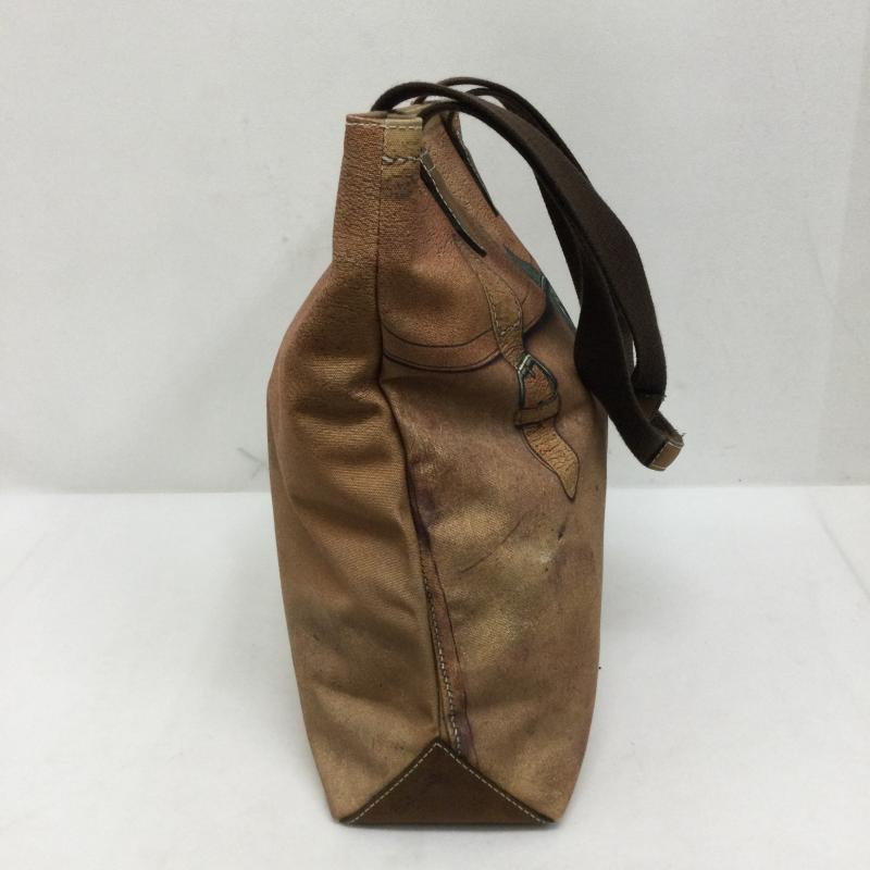 ポールスミス Paul Smith トートバッグ トートバッグ paul smith トロンプ ルイユ　トートバッグ - プリント 茶 / ブラウン / brown メンズ USED 古着 中古 50170087