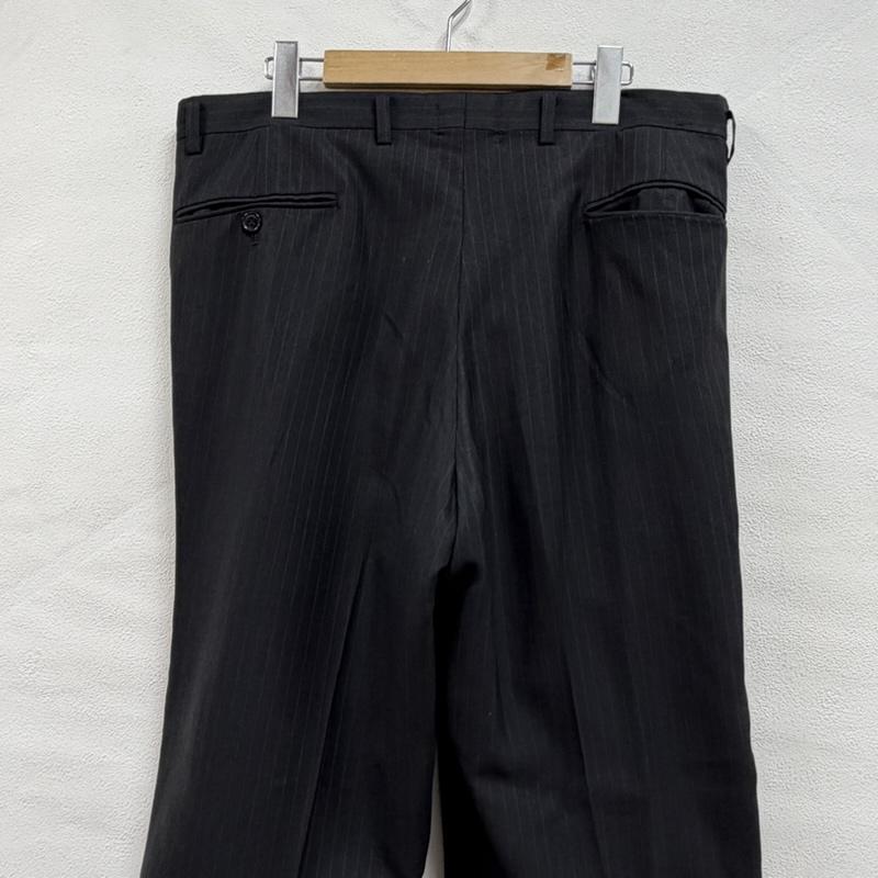 リメイクフルギ リメイク古着 パンツ スラックス 再構築 ネクタイ ドッキング リメイク ワイドパンツ アシンメトリー スラックス ペイズリー ストライプ - ストライプ X ペイズリー X アニマル柄 マルチカラー / マルチカラー / multicolor メンズ USED 古着 中古 50170095