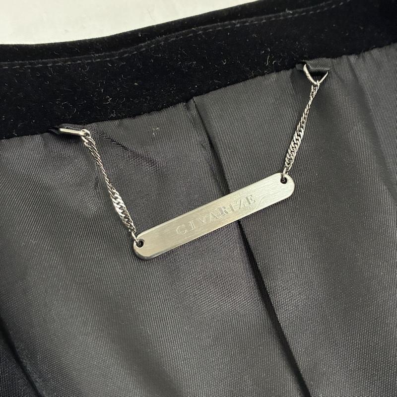 シウ゛ァーライズ CIVARIZE コート コート一般 ベルベット ベロア ロング チェスター コート V系 Y2K 48 メンズ USED 古着 中古 50170096