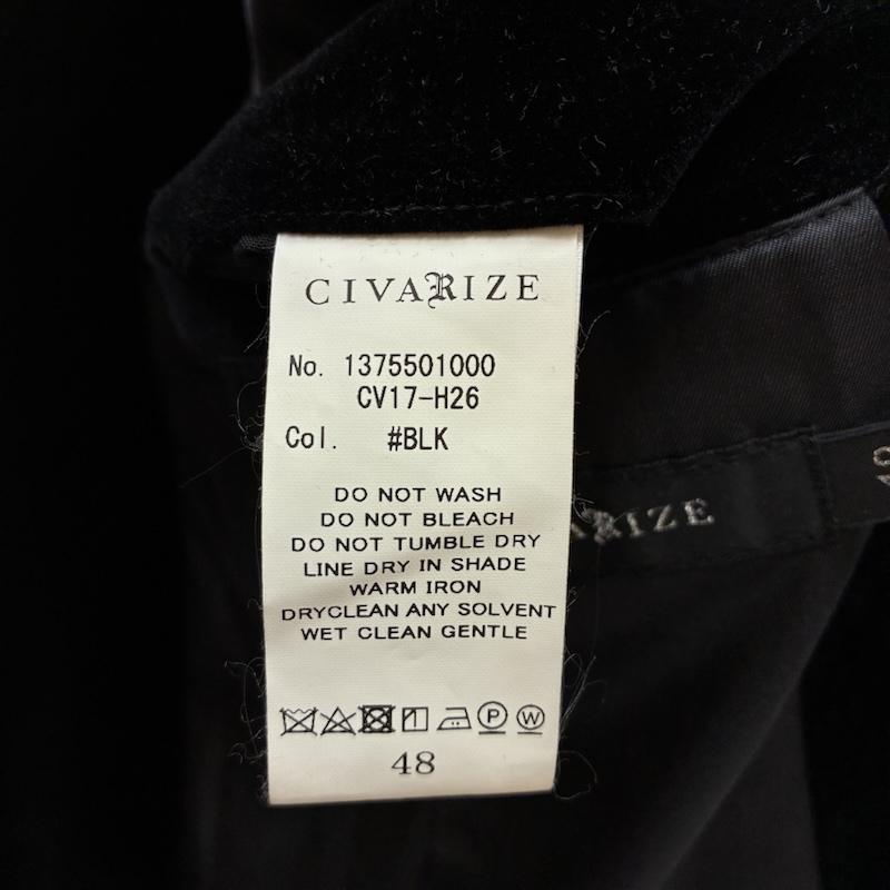 シウ゛ァーライズ CIVARIZE コート コート一般 ベルベット ベロア ロング チェスター コート V系 Y2K 48 メンズ USED 古着 中古 50170096