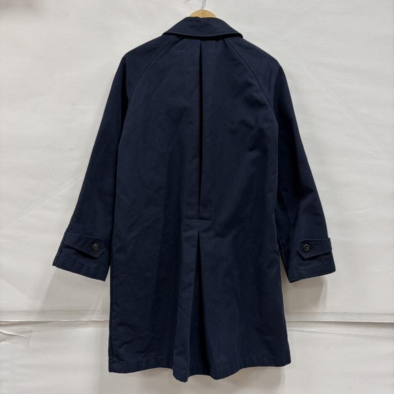 アーペーセー A.P.C. コート コート一般 ステンカラーコート スプリング マックコート ラグランスリーブ フラップポケット S 無地 紺 / ネイビー / navy メンズ USED 古着 中古 50170104