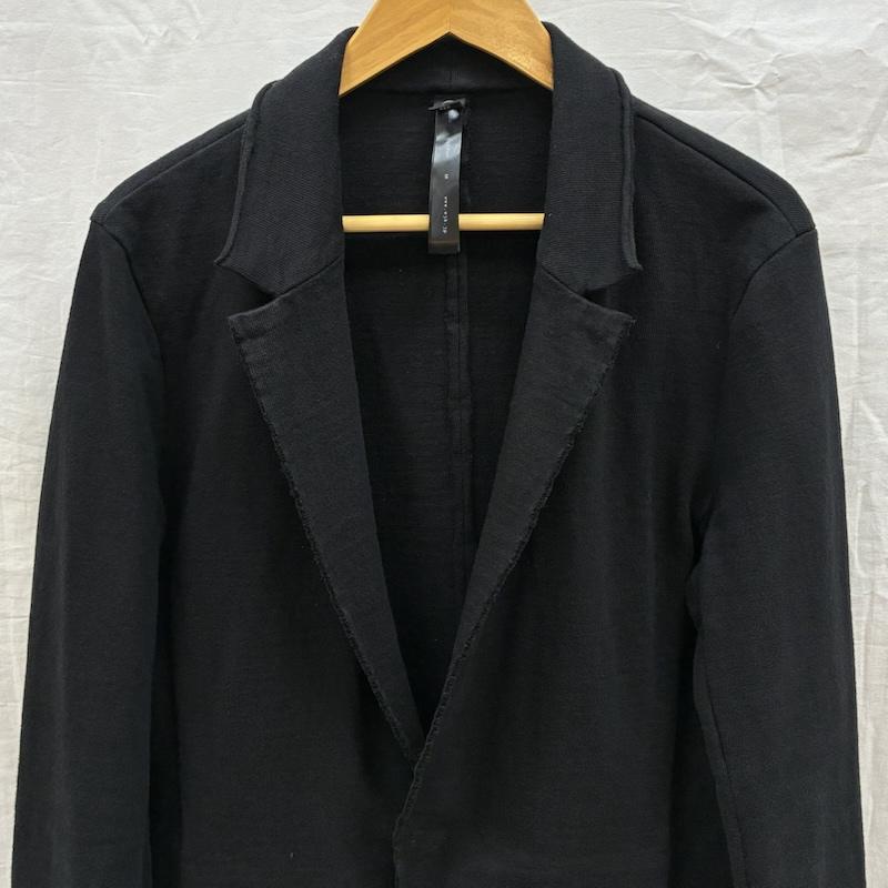 ダヴルジェイケイ wjk ジャケット、上着 ジャケット、ブレザー mj29yu カットオフ ヘヴィーウェイト コットン フライフロント テーラード ジャケット M メンズ USED 古着 中古 50170105