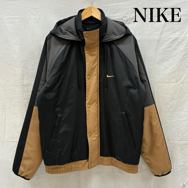 ナイキ NIKE ジャケット、上着 ジャンパー、ブルゾン DNA カラー ブロック バスケット ボール フーデッド ナイロン ジャケット DQ6199-010 L メンズ USED 古着 中古 50170113